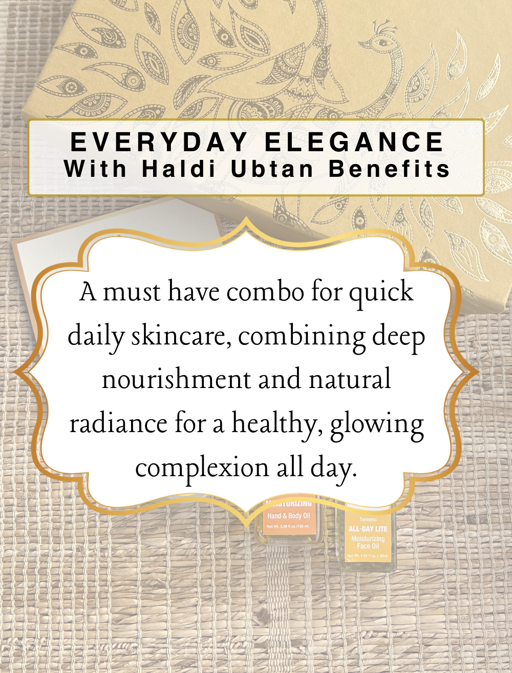 Everyday Elegance (With Haldi Ubtan Benefits) - Regular Parama Naturals