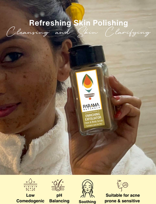 ENRICHING EXFOLIATOR Face & Body Scrub-50g Parama Naturals