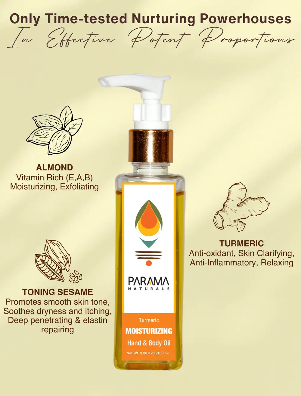 Skin Firming Body Oil, Nourishing Body Oil for Dry Skin, Vitamin E Body Oil, Natural Oils for Skin Elasticity,