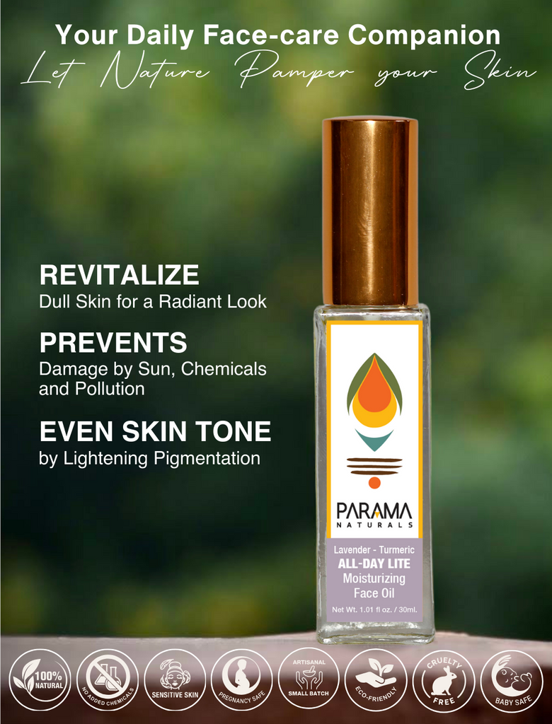 Parama Naturals Lavender-Turmeric Overnight Face Oil