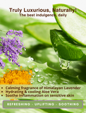 Lavender-Turmeric-Aloe Vera Facial Gel Serum