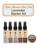 Lavender Starter Kit, Travel, Trial, skin Care Products, Daily Essentials, Face Serum, Daily Moisturizer, Pain Relief Oil, Night Serum, Lip Care, Hair Care, Hair Serum
